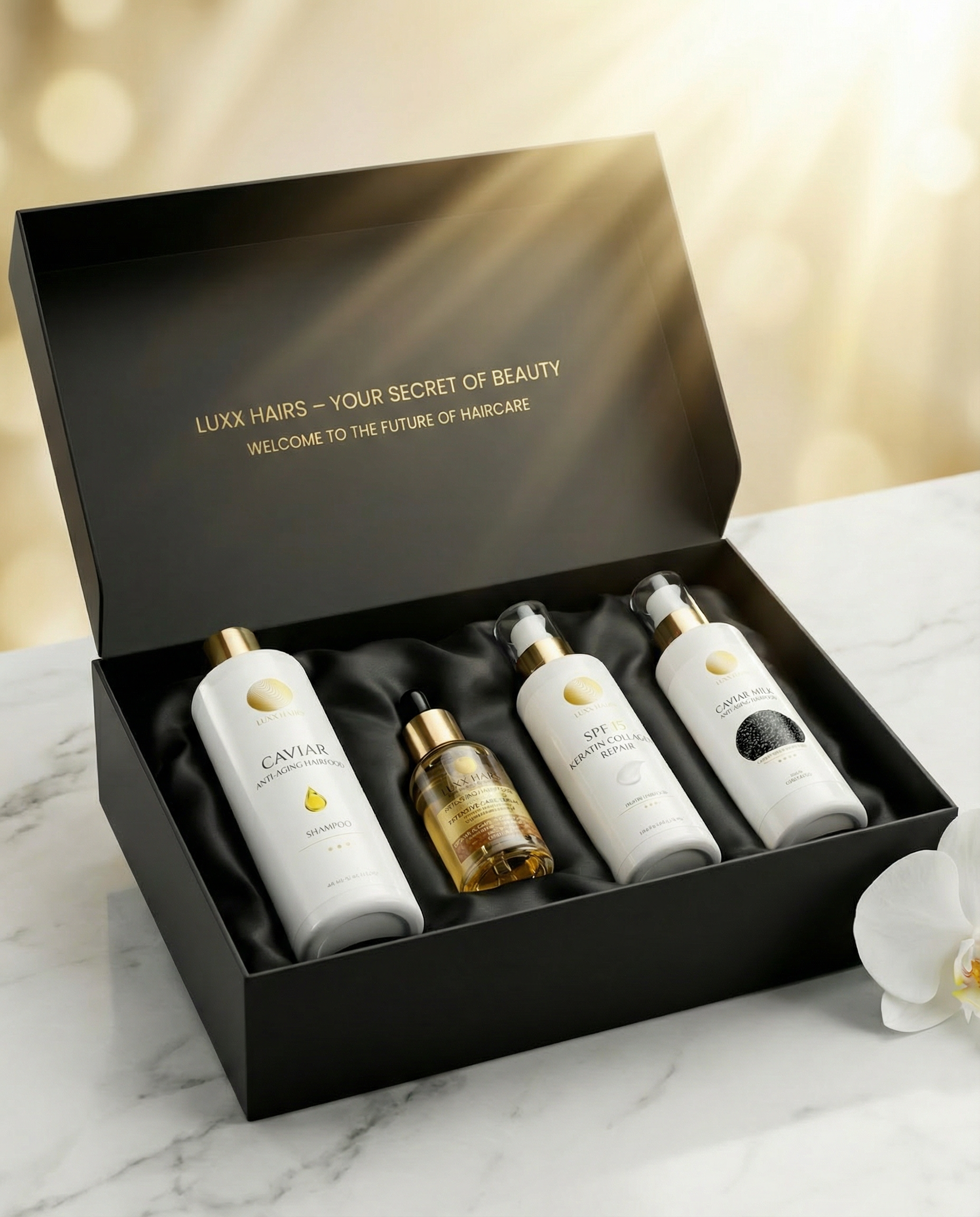 Luxxhairs Caviar System Produktset